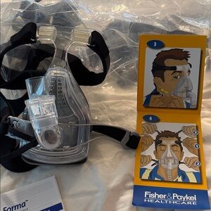 Universal M Size Full Face CPAP Mask APAP BiPAP Sleep Apnea Therapy Headgear NEW